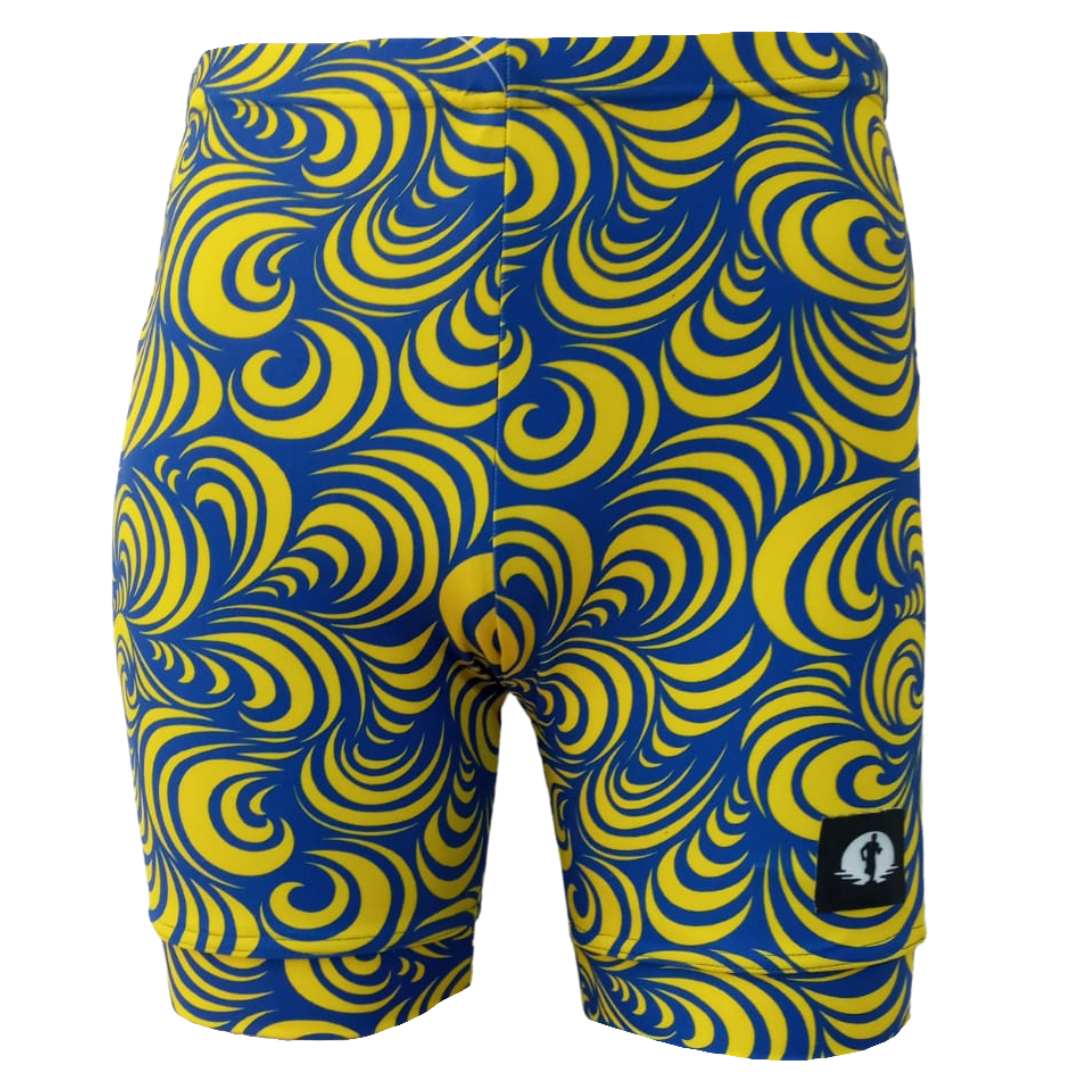 Funky Pants Run/Paddle/Gym Shorts - Eddy Will Go